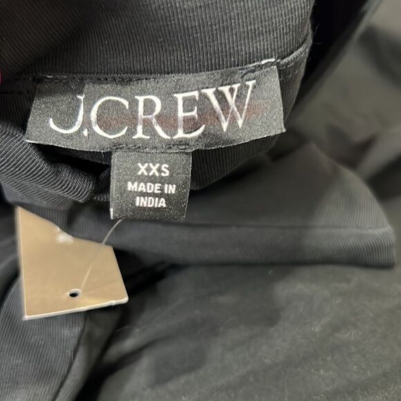 J. Crew Fitted knit mockneck dress with poplin skirt NWT - Picture 9 of 11